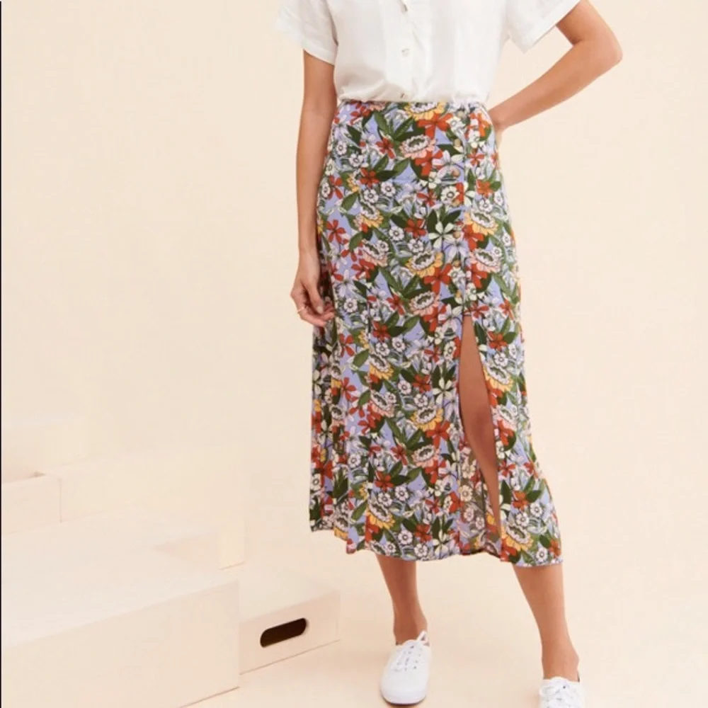 Urban Outfitters Natalia Midi Skirt - Picture 1 of 6